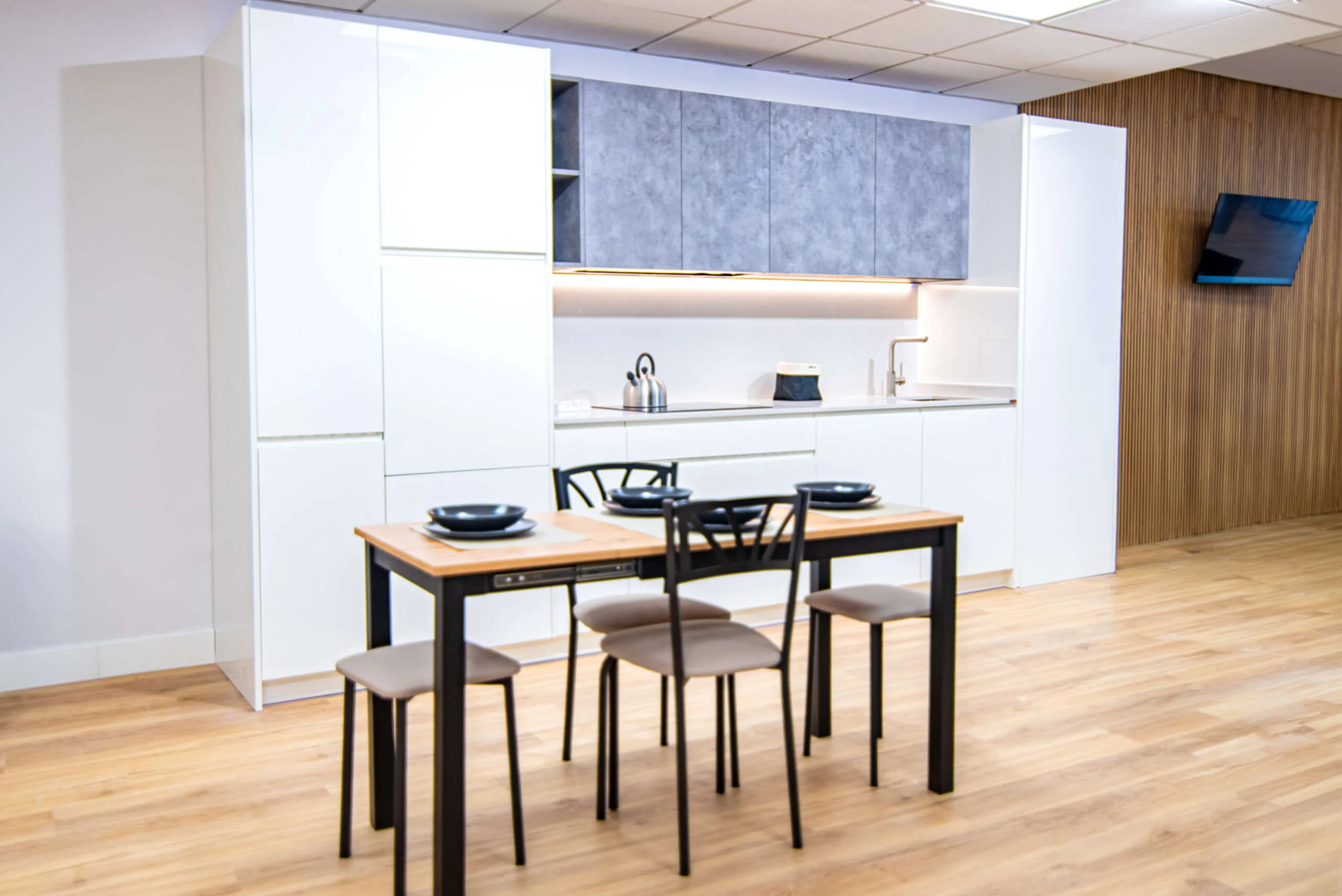 Cocina moderna diseñada por Sancai